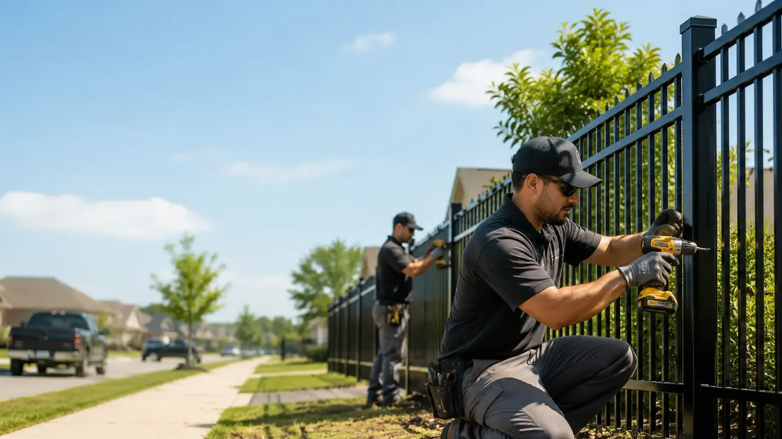 Metal Fence Installation in Greenbrae, CA